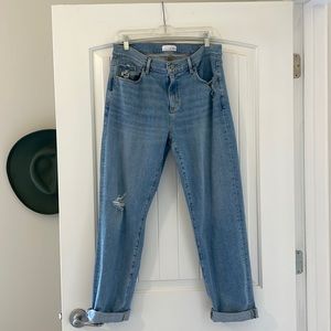 Loft The Super Soft Girlfriend Jeans
